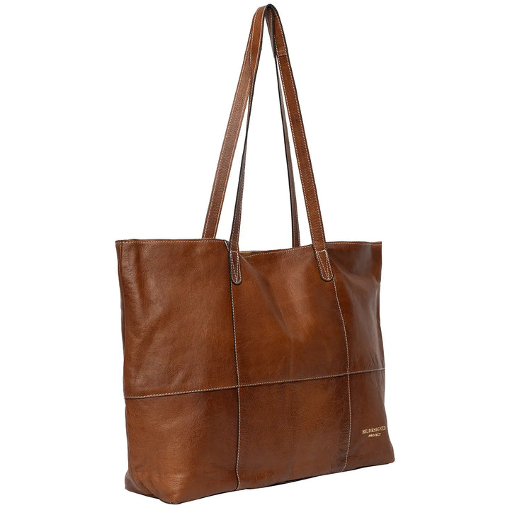 RE:Designed Project 19 - Shopper taske i Walnut læder