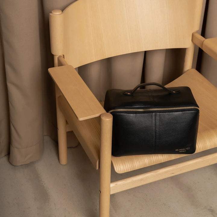 RE:Designed Project 10 - Stor Projekttaske i Sort læder