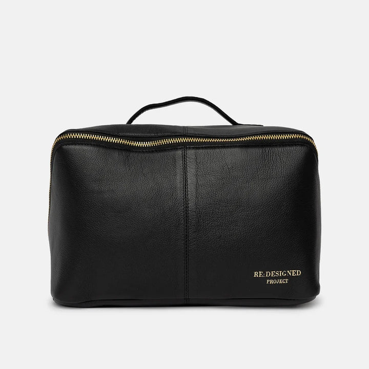 RE:Designed Project 10 - Stor Projekttaske i Sort læder