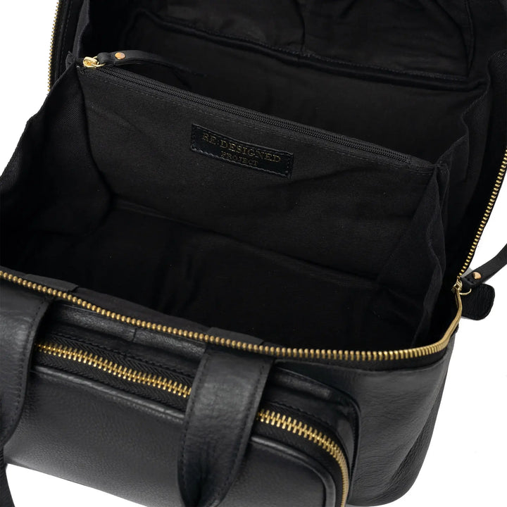 RE:Designed Project 39 - Stor Projekttaske i Sort læder