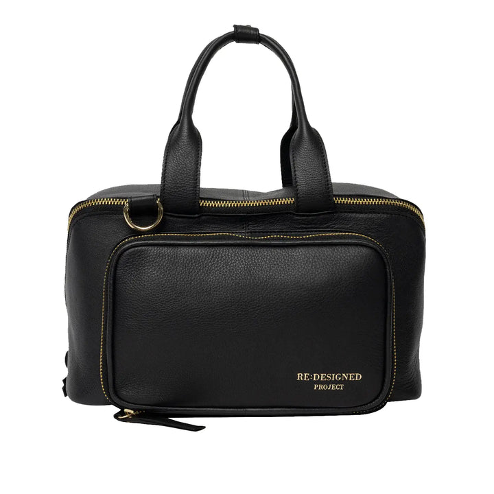 RE:Designed Project 39 - Stor Projekttaske i Sort læder