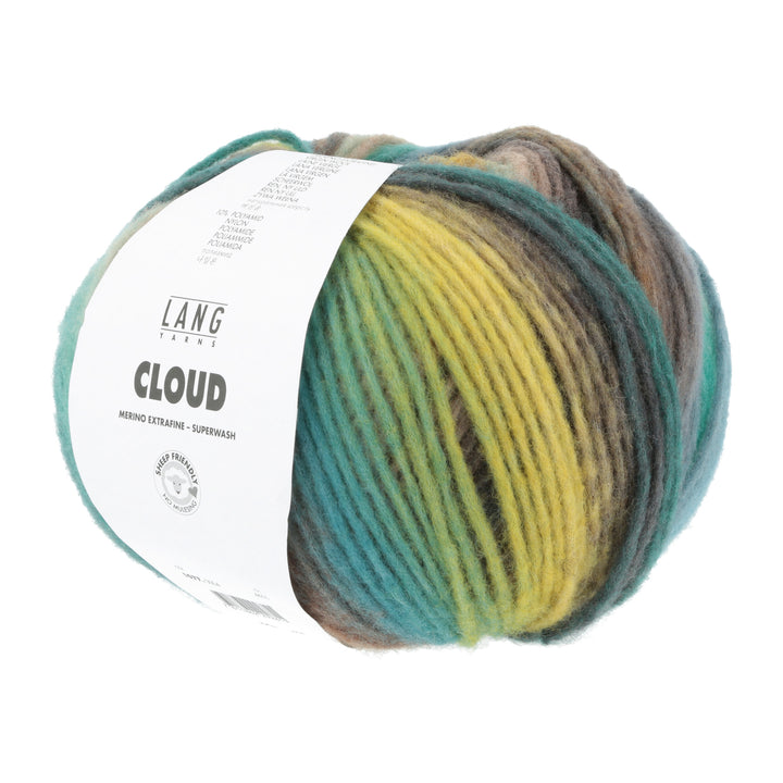 Cloud 004 Flerfarvet - Lang Yarns Garn