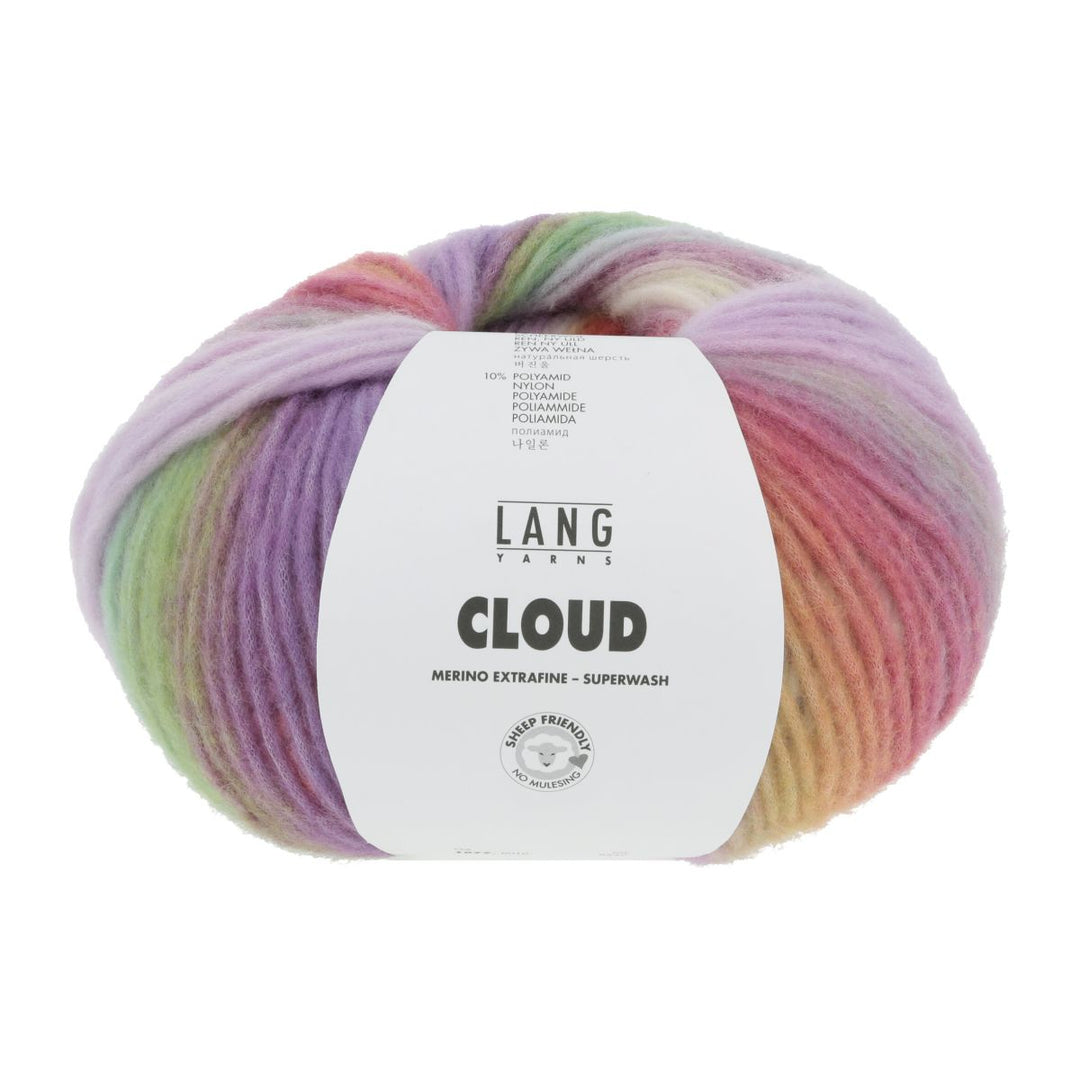 Cloud 010 Flerfarvet - Lang Yarns Garn