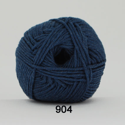 Merino Cotton 904 Blå - Hjertegarn