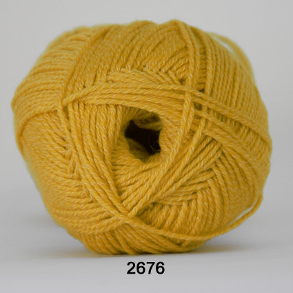 Lana Cotton 212 2676 Gul - Hjertegarn