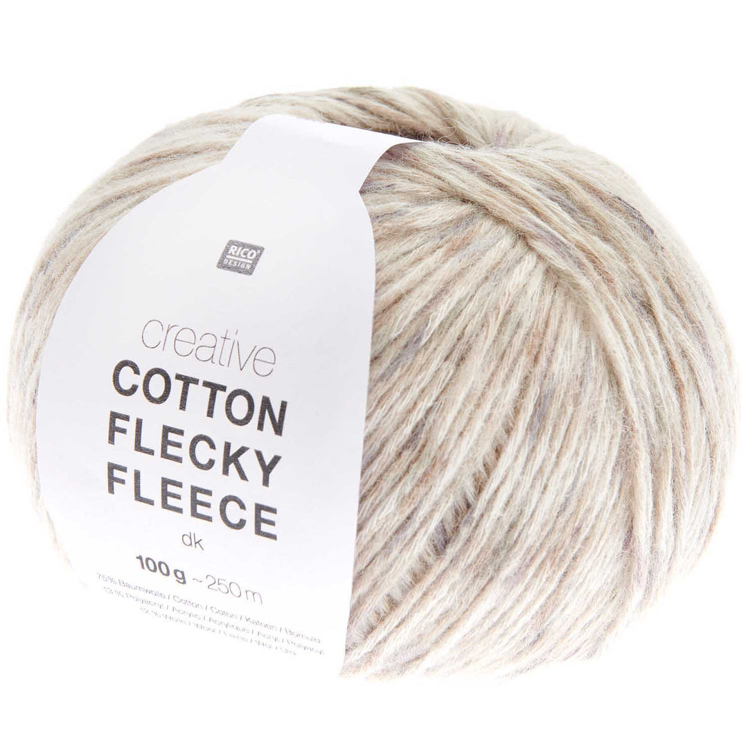 Cotton Flecky Fleece 001 Earthy - Rico Design Garn