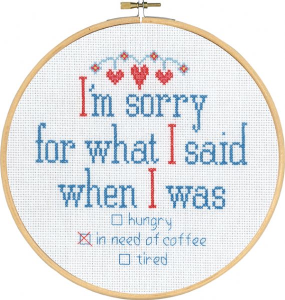 Broderikit - I'm sorry 92-8789