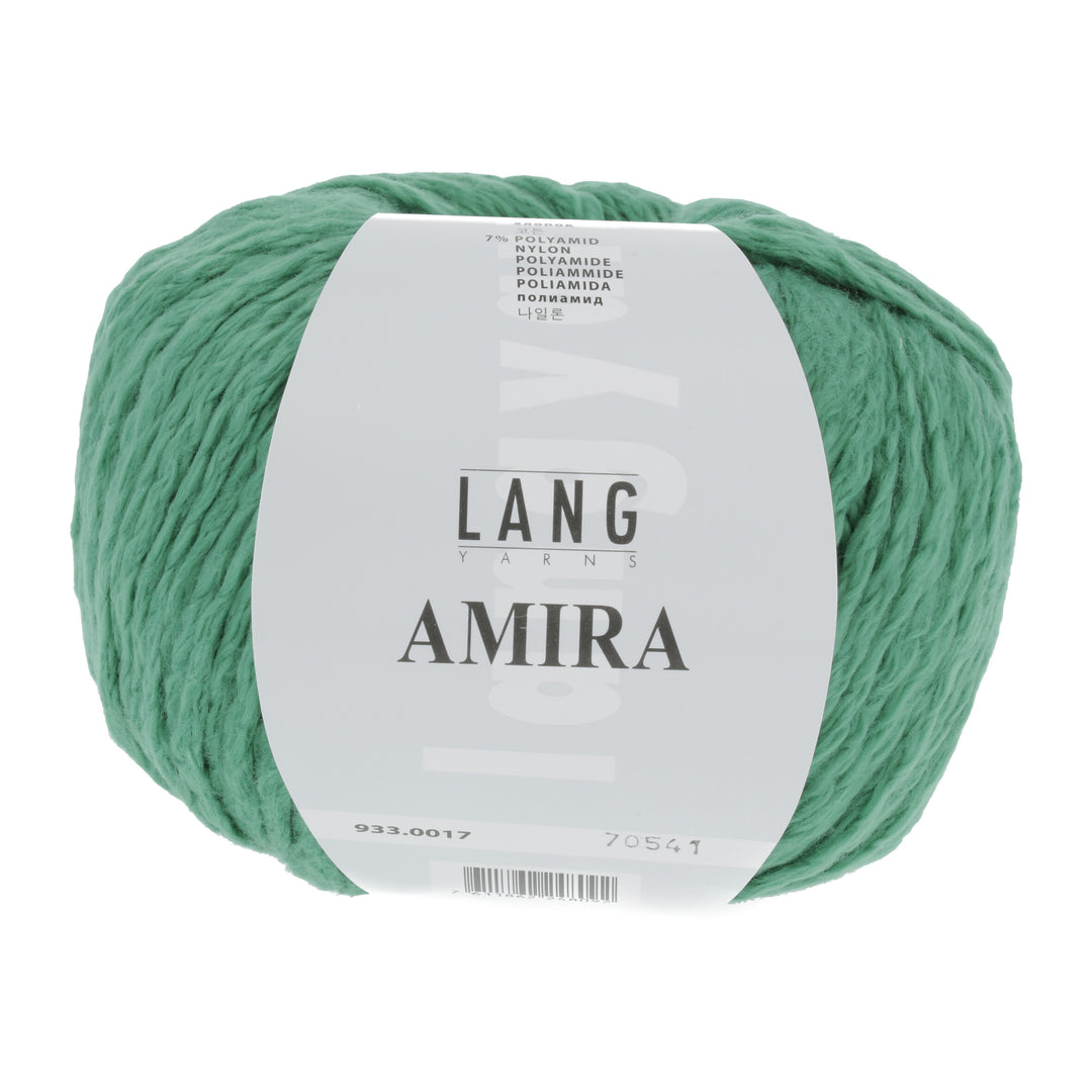 Amira 017 Grøn - Lang Yarns Garn