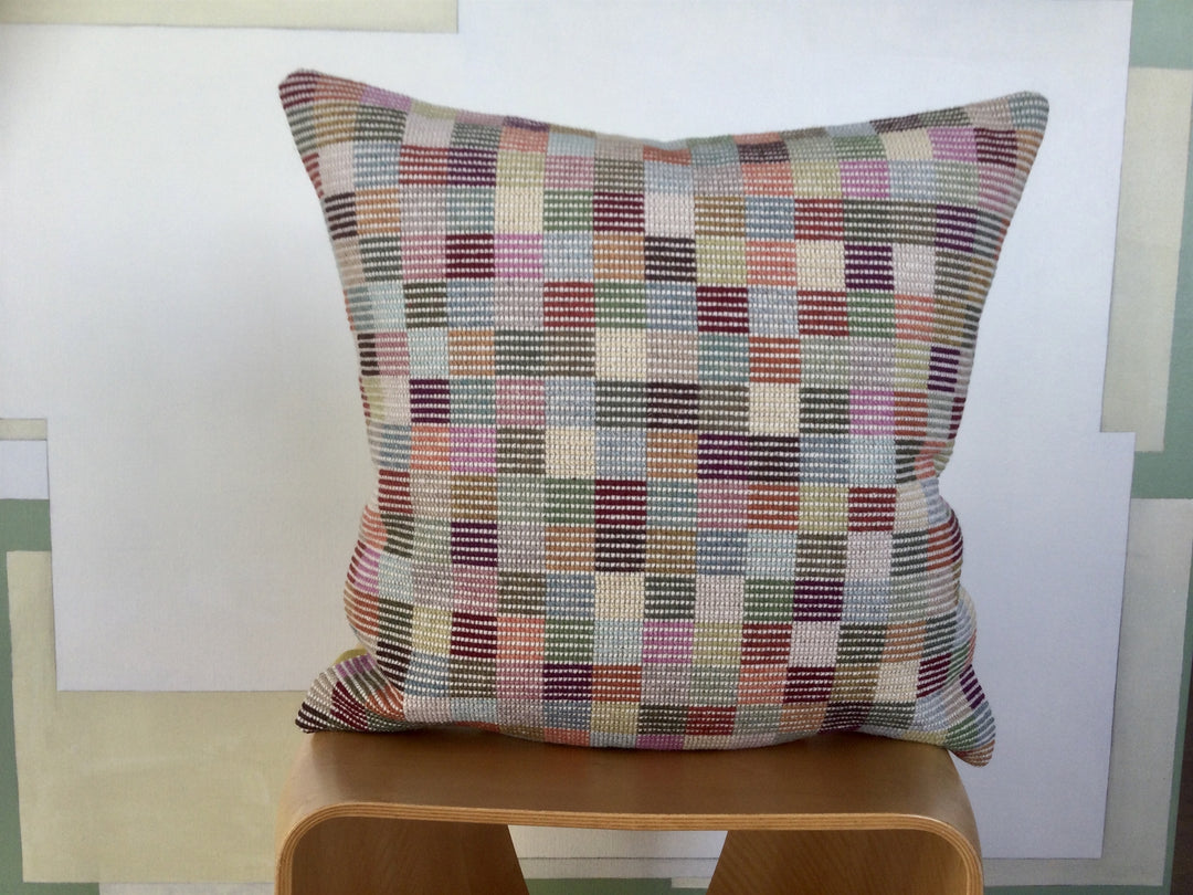 Baldyre - Remix Firkanter - Broderikit til pude