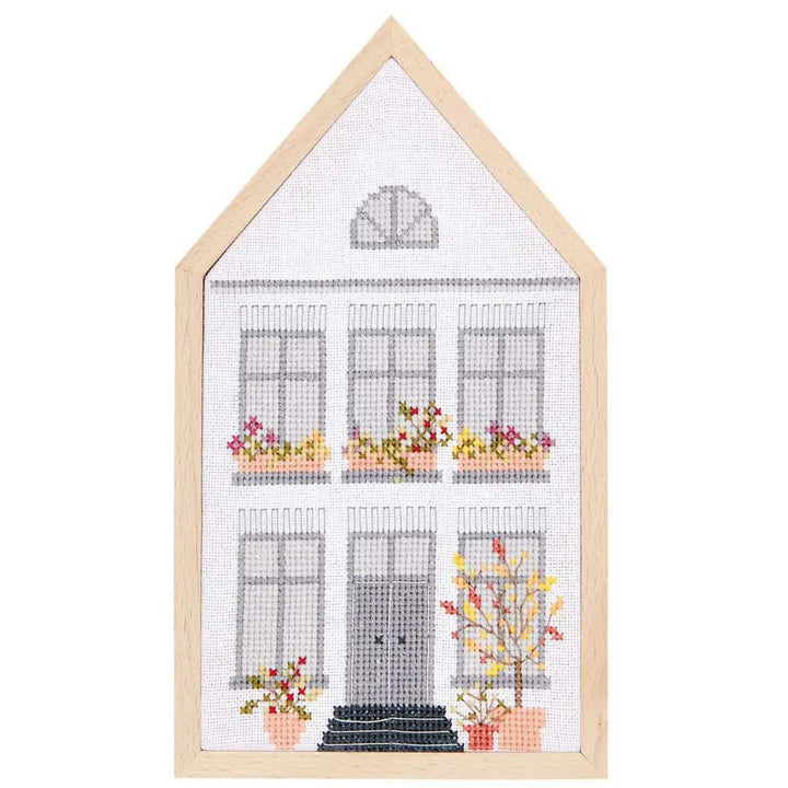 Broderikit - Autumn House fra Rico Design