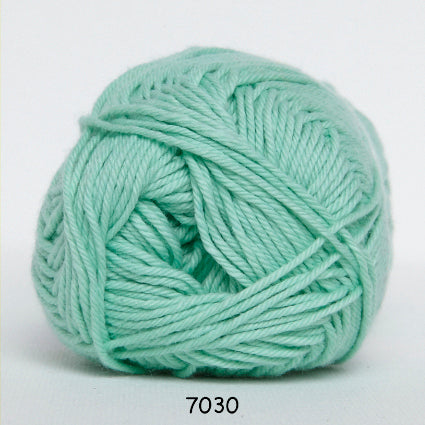 Cotton nr. 8 7030 Mint - Bomuld fra Hjertegarn