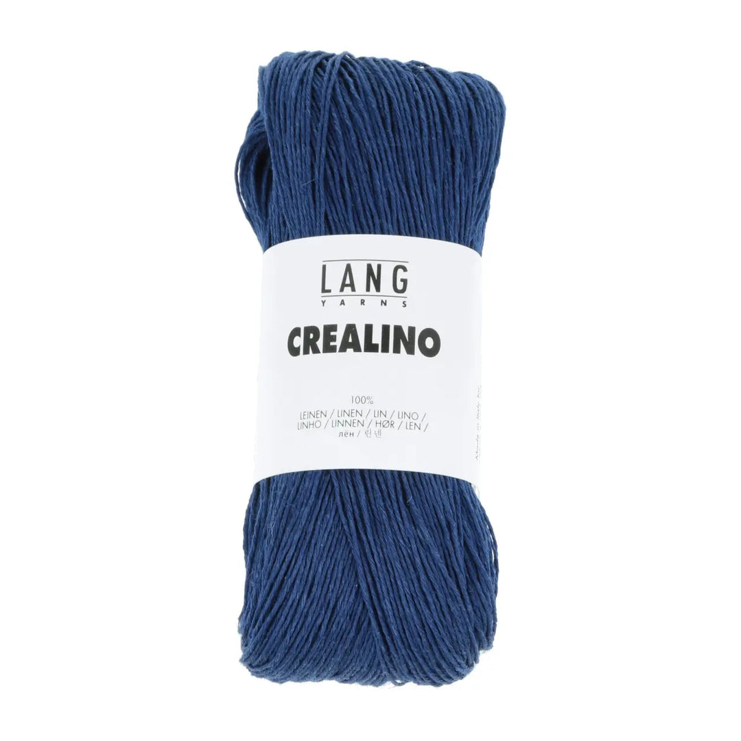 Crealino 10 Mørk blå - Lang Yarns Garn