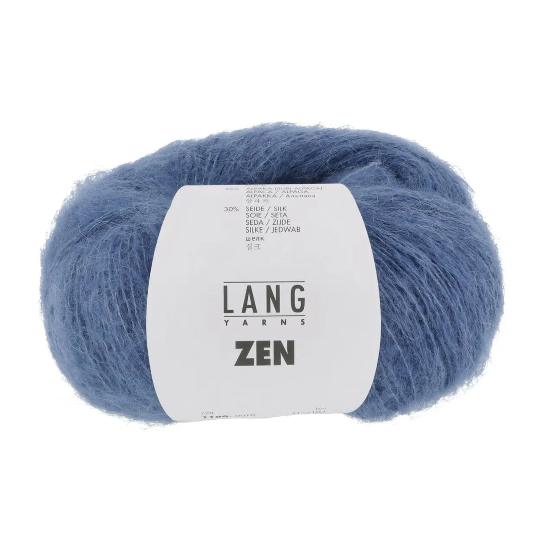 Zen 10 Blå - Lang Yarns Garn