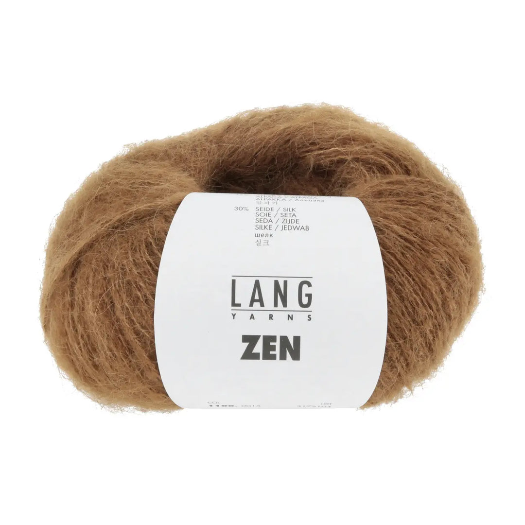 Zen 15 Okkerbrun - Lang Yarns Garn