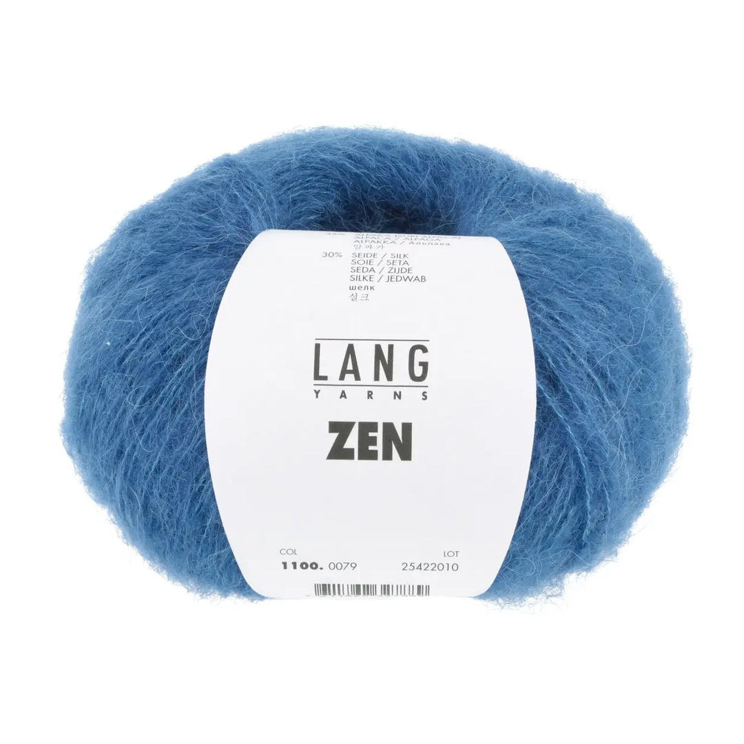 Zen 79 Turkisblå - Lang Yarns Garn