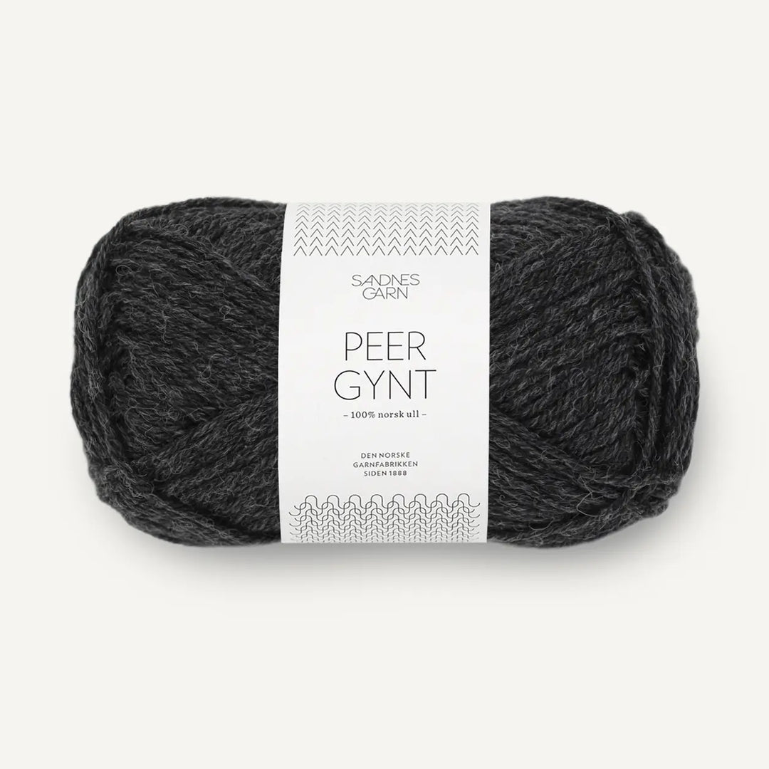 Peer Gynt 1088 Charcoal Melange - Sandnes Garn
