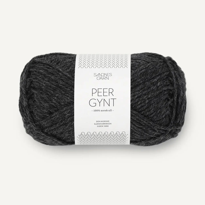 Peer Gynt 1088 Charcoal Melange - Sandnes Garn
