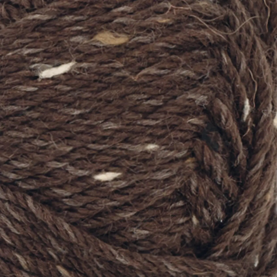 Peer Gynt 3085 Mørk Brun Natur Tweed - Sandnes Garn