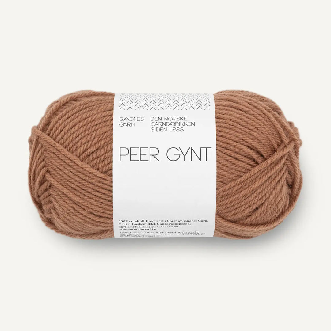 Peer Gynt 3342 Mocha Mousse - Sandnes Garn