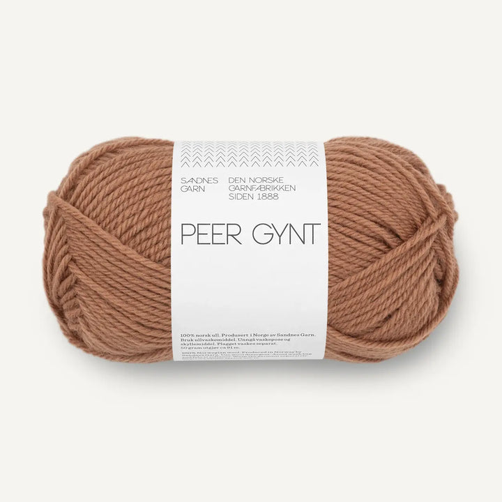 Peer Gynt 3342 Mocha Mousse - Sandnes Garn