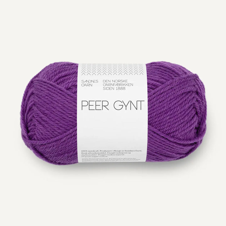 Peer Gynt 5045 Plum - Sandnes Garn