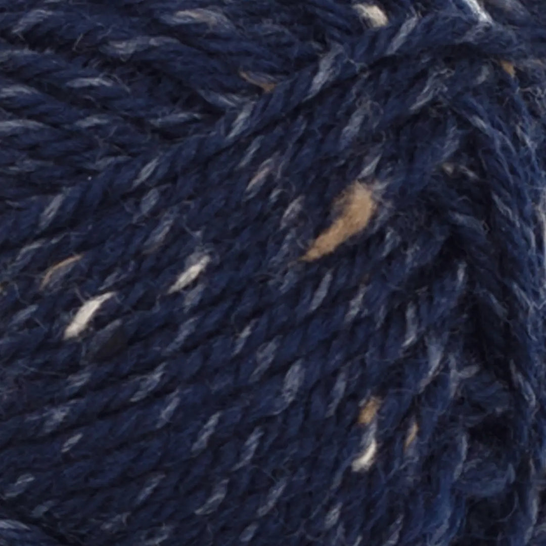 Peer Gynt 5585 Marineblå Natur Tweed - Sandnes Garn