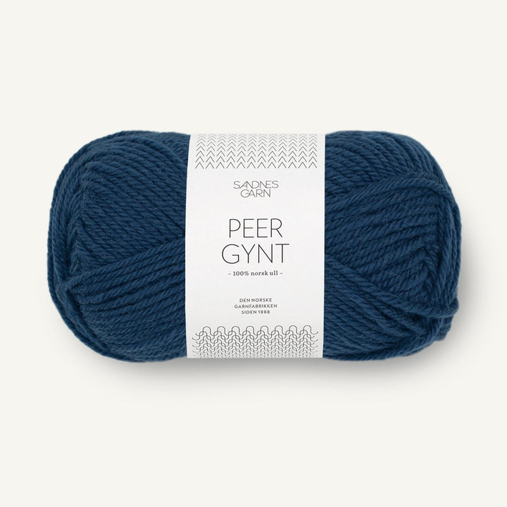 Peer Gynt 6062 Mørk blå - Sandnes Garn