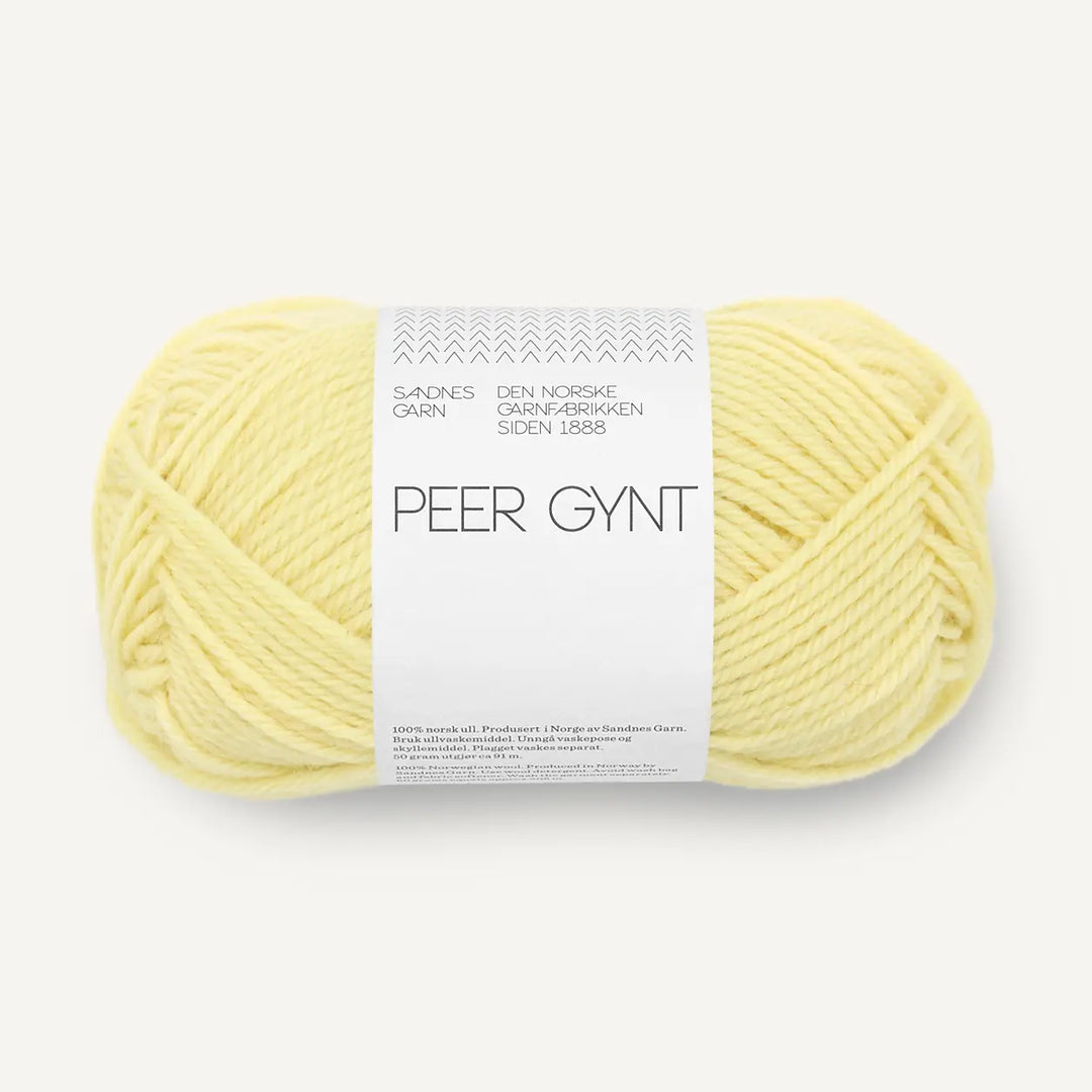 Peer Gynt 9602 Lemonade - Sandnes Garn