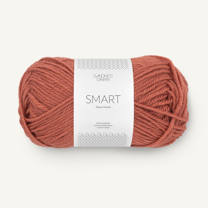 Smart 3535 Lys kobberbrun - Sandnes Garn