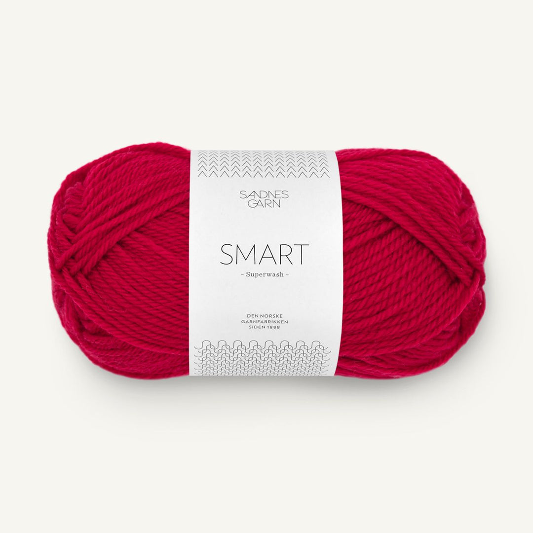 Smart 4219 Rød - Sandnes Garn