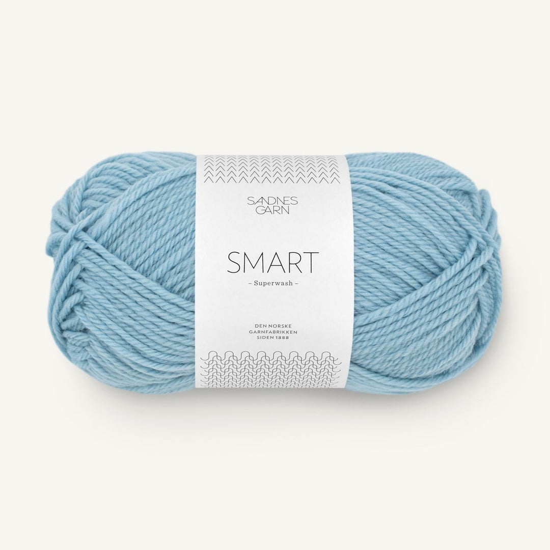 Smart 6531 Isblå - Sandnes Garn