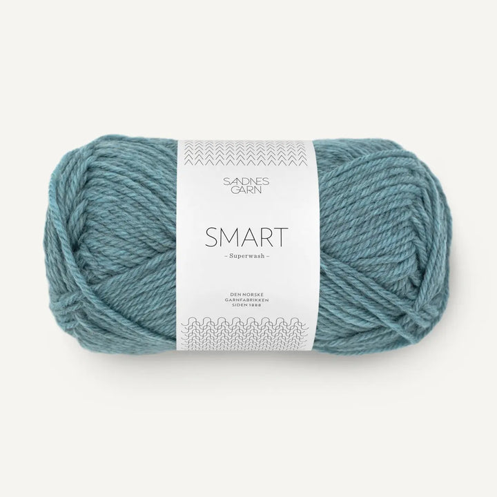 Smart 7252 Søgrønmeleret - Sandnes Garn