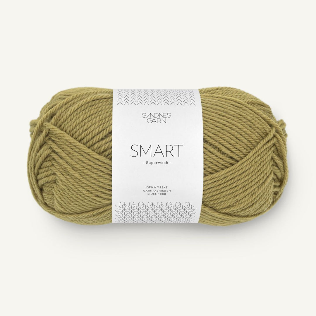 Smart 9844 Lys mosegrøn - Sandnes Garn
