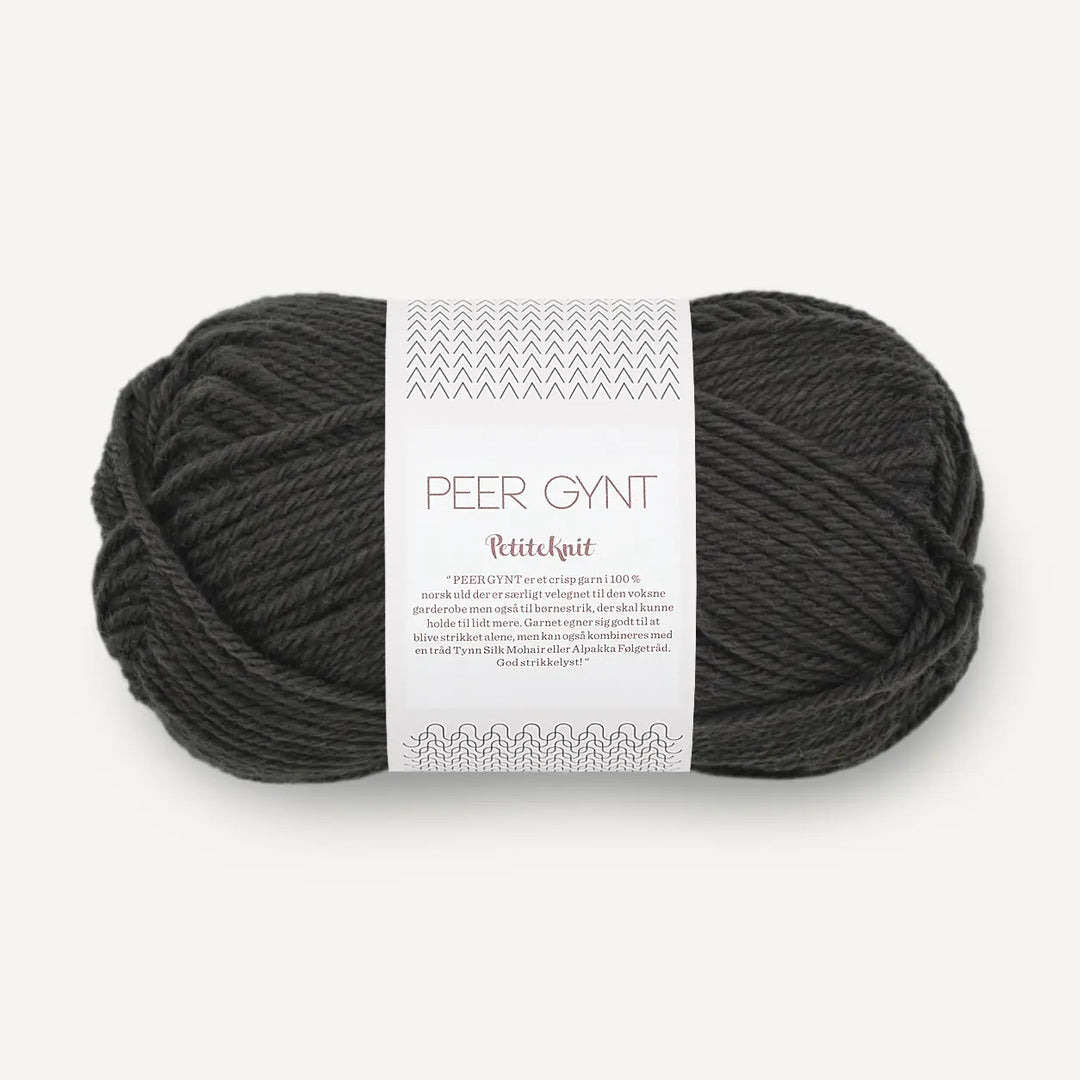 Peer Gynt 3891 Dusty Noir - Sandnes Garn