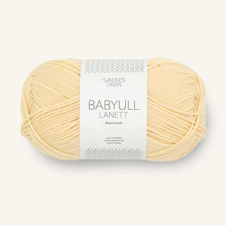Babyull Lanett 2014 Summer Sun Yellow - Sandnes Garn