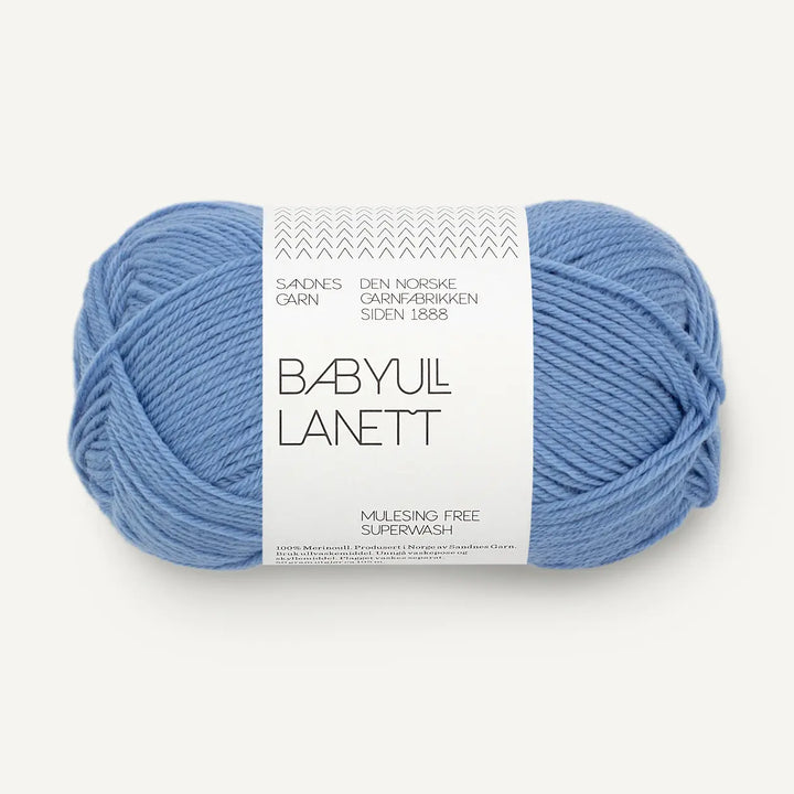 Babyull Lanett 5824 Provence Blue - Sandnes Garn