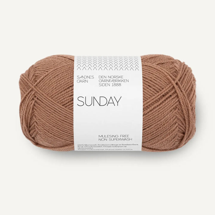 Sunday 3342 Mocha Mousse - Sandnes Garn