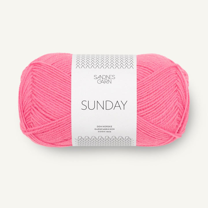 Sunday 4315 Bubblegum Pink - Sandnes Garn