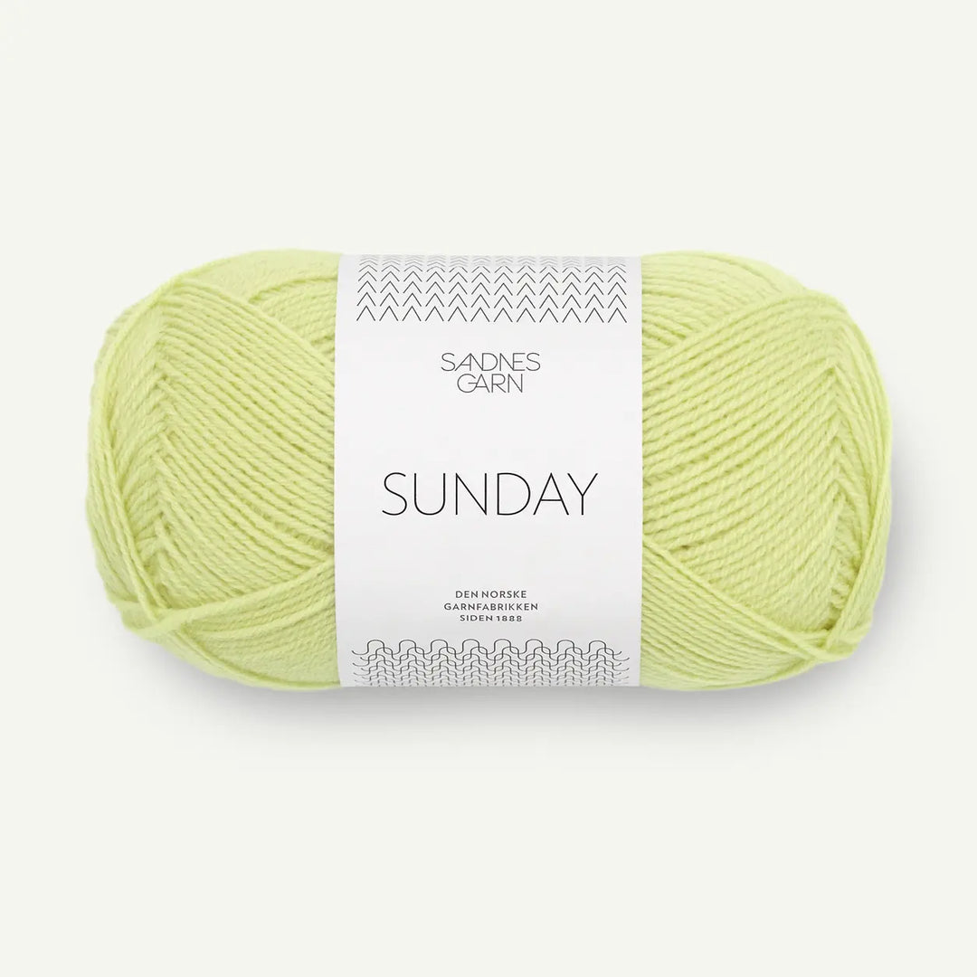 Sunday 9523 Lime Punch - Sandnes Garn