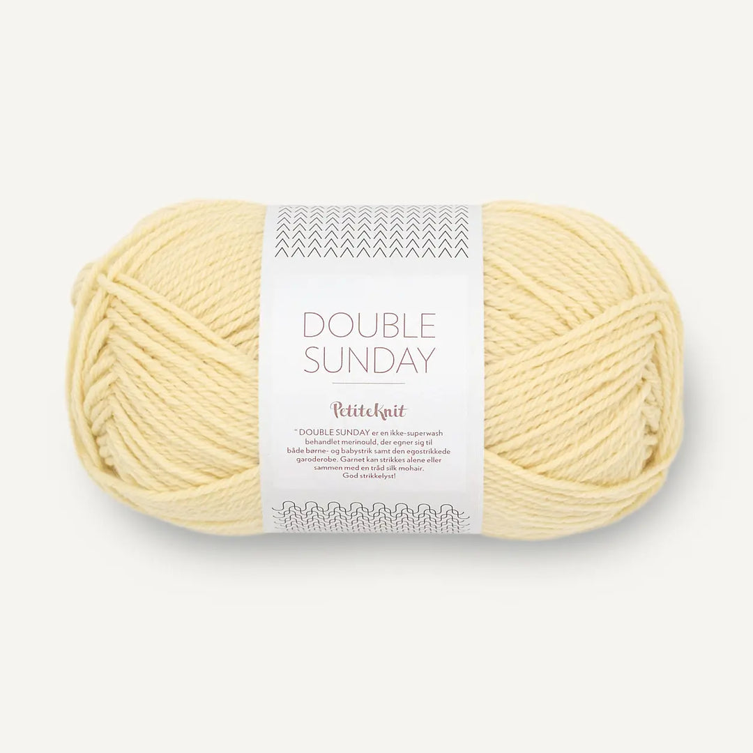 Double Sunday 2114 Butter - Sandnes Garn