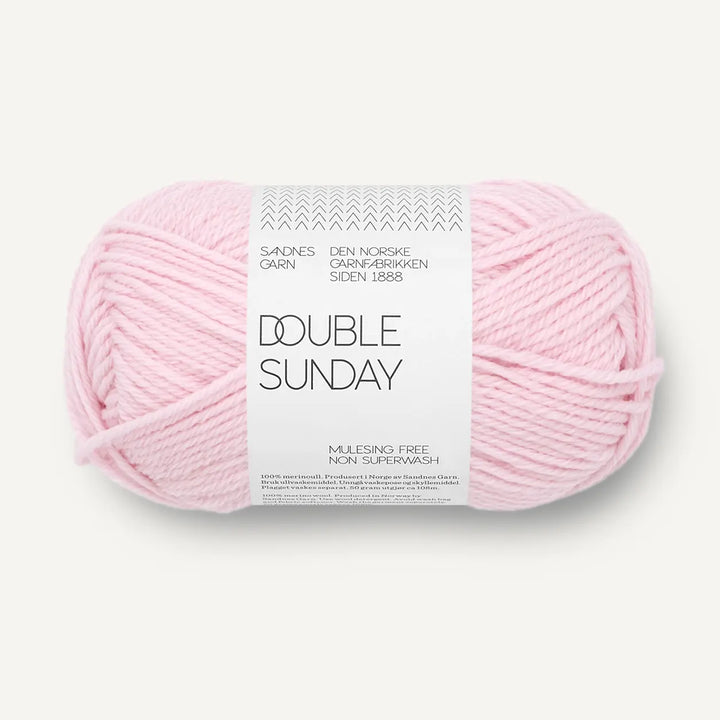 Double Sunday 4511 Ballet Rose - Sandnes Garn