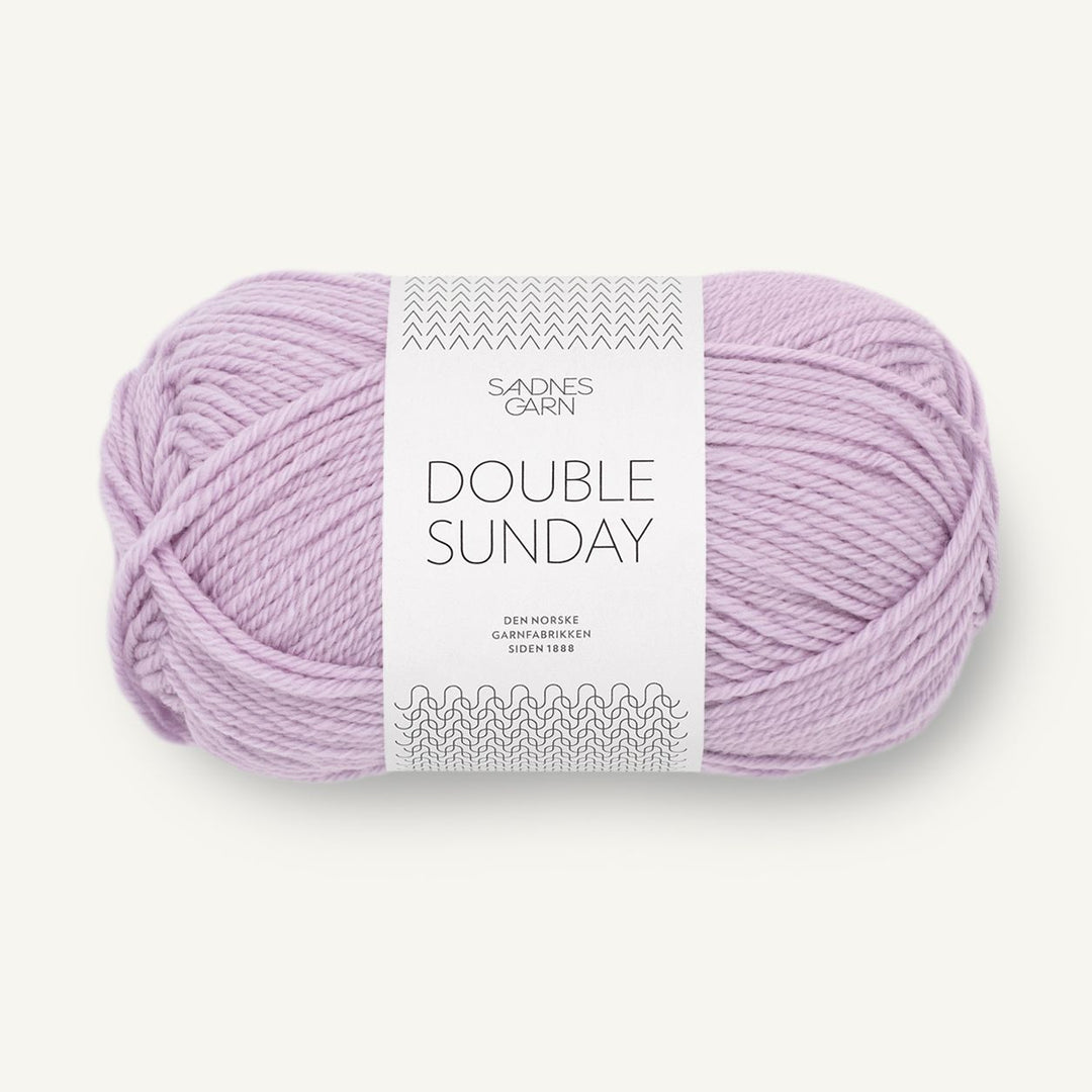 Double Sunday 5023 Lilac - Sandnes Garn