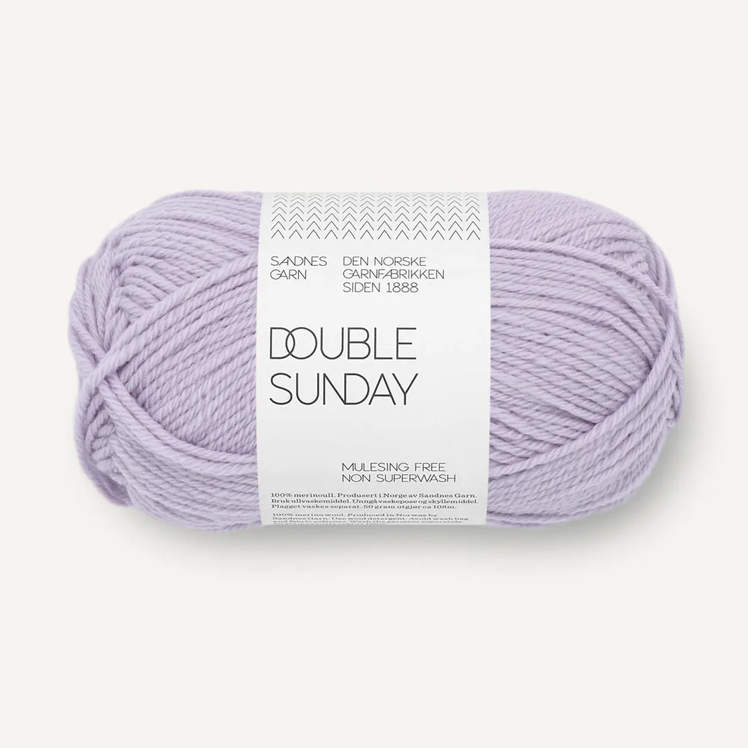 Double Sunday 5223 Lavender - Sandnes Garn