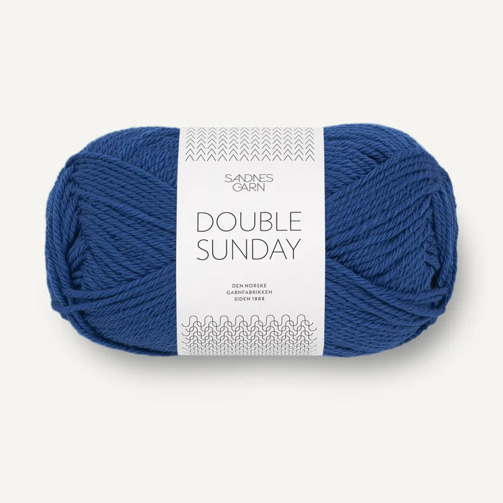 Double Sunday 5846 True Blue - Sandnes Garn