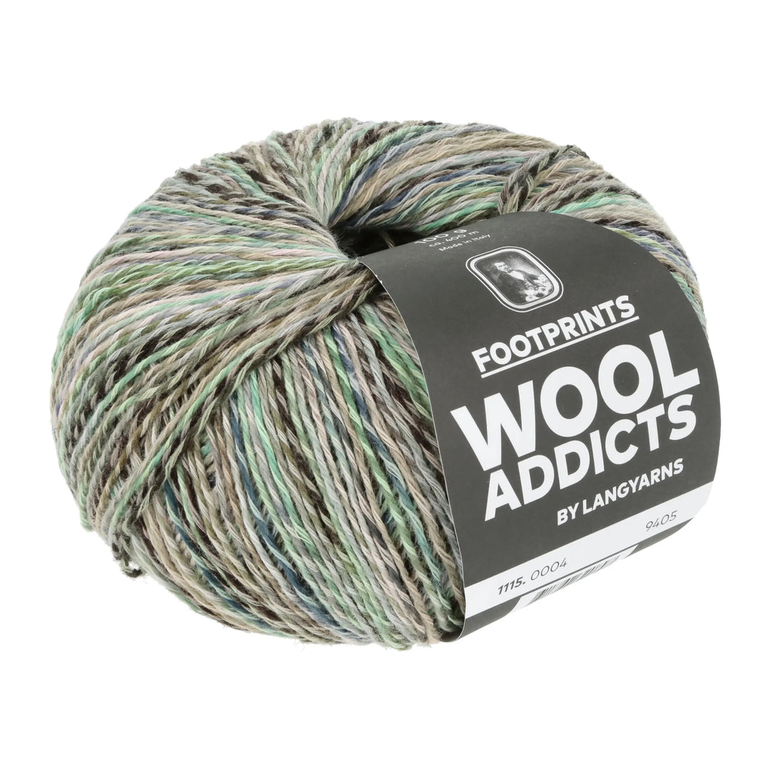 Footprints Wool Addicts 04 - Lang Yarns Garn