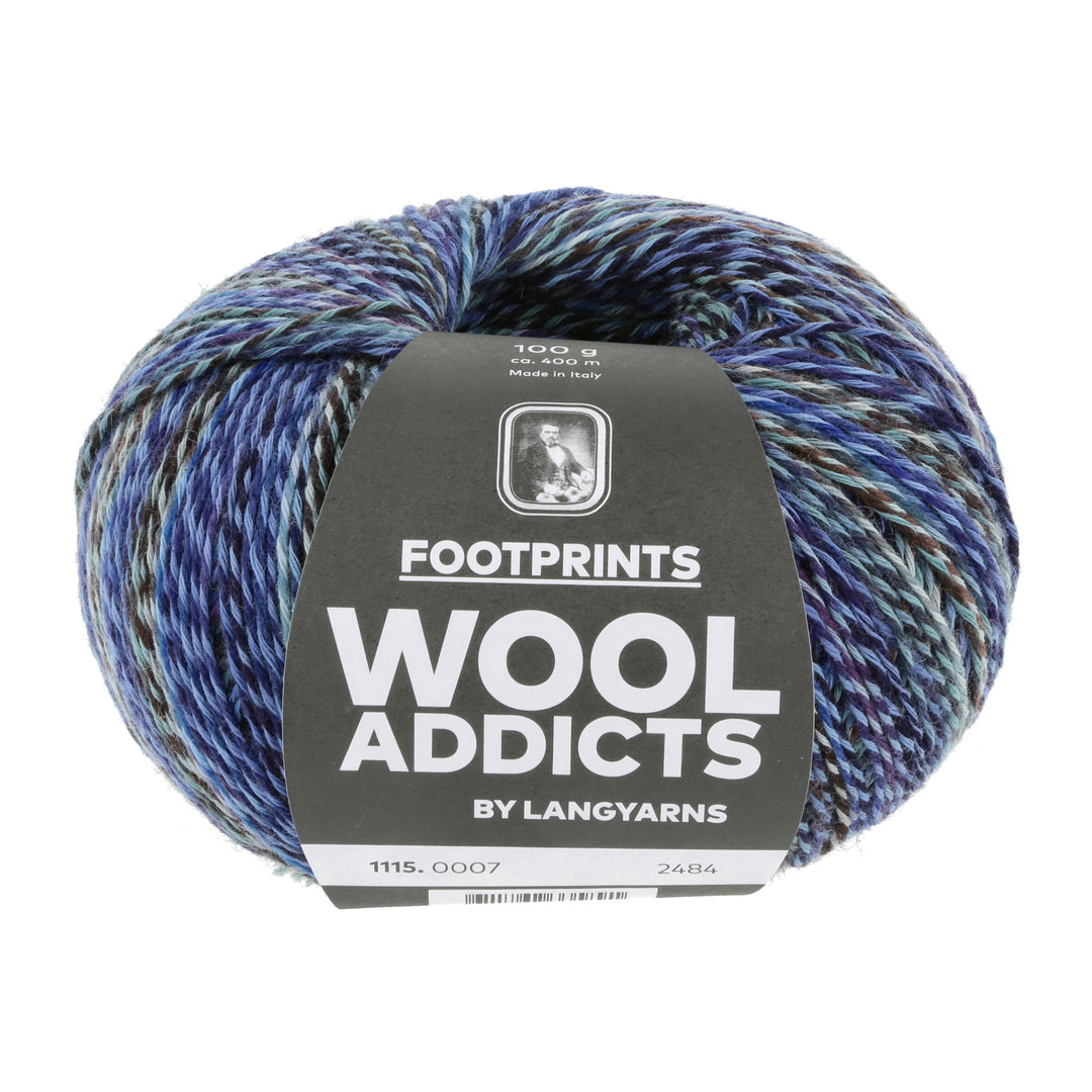 Footprints Wool Addicts 07 - Lang Yarns Garn