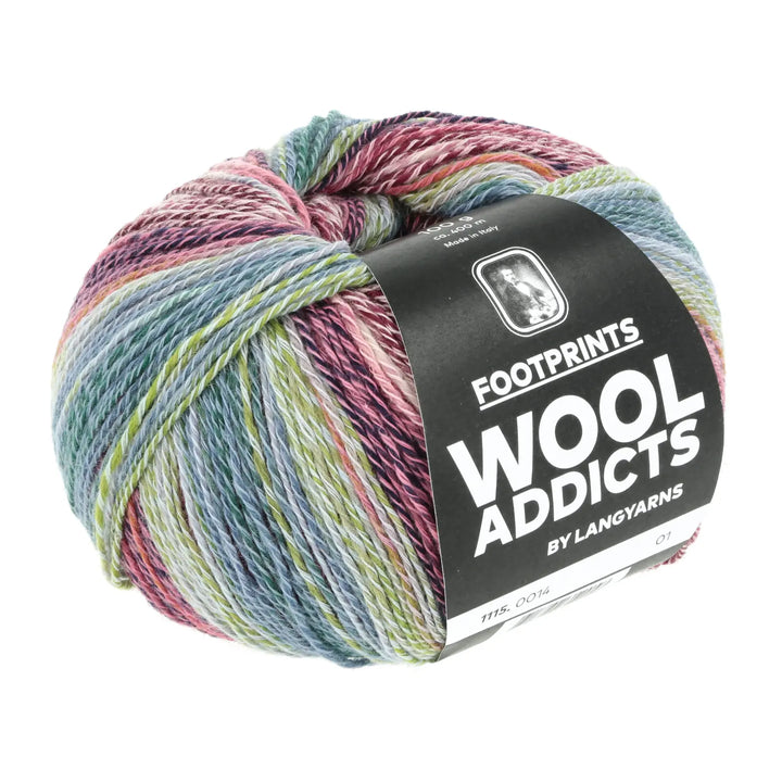 Footprints Wool Addicts 14 - Lang Yarns Garn