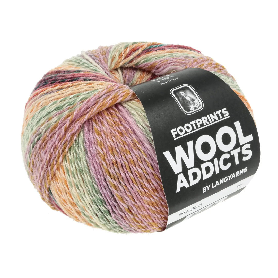 Footprints Wool Addicts 15 - Lang Yarns Garn