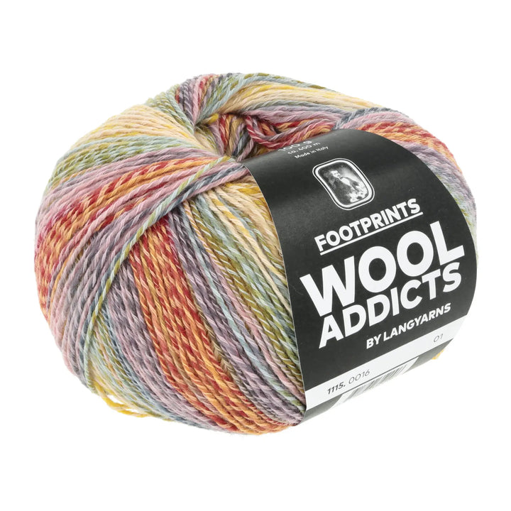 Footprints Wool Addicts 16 - Lang Yarns Garn