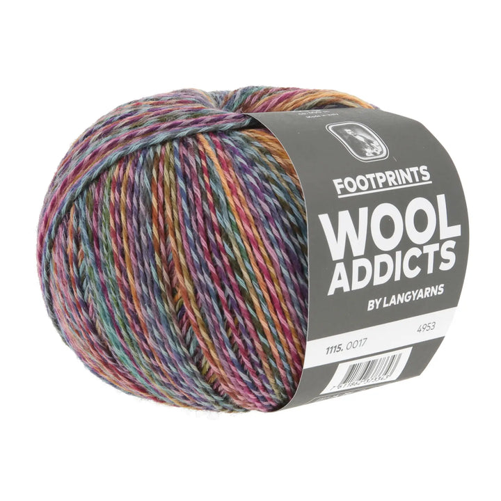 Footprints Wool Addicts 17 - Lang Yarns Garn